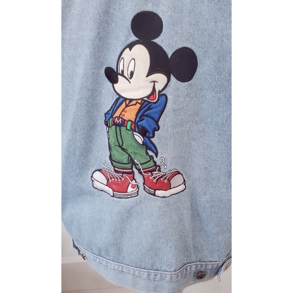 RARE Vintage Mickey Denim Jacket - Picture 6 of 9